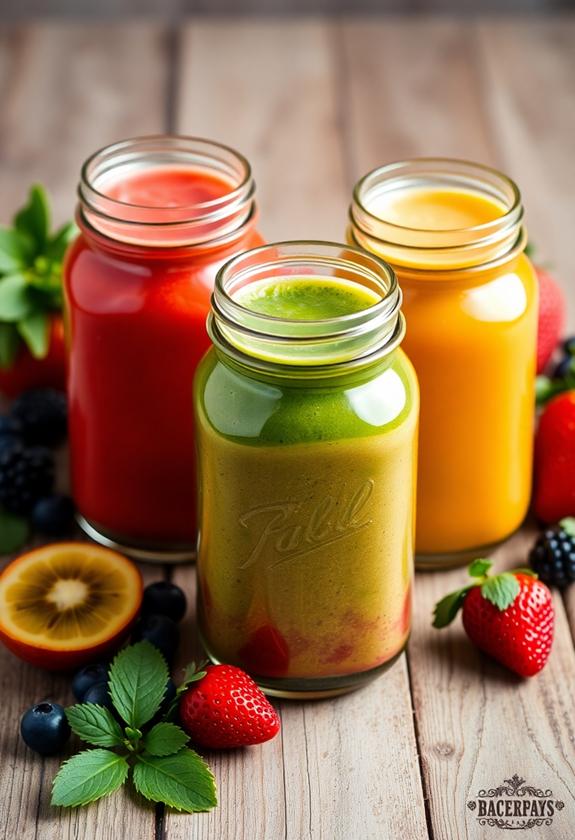 variety of mason jars