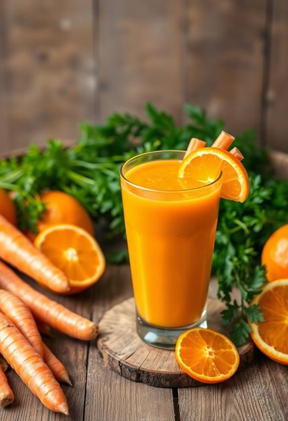 vibrant vegetable color blend