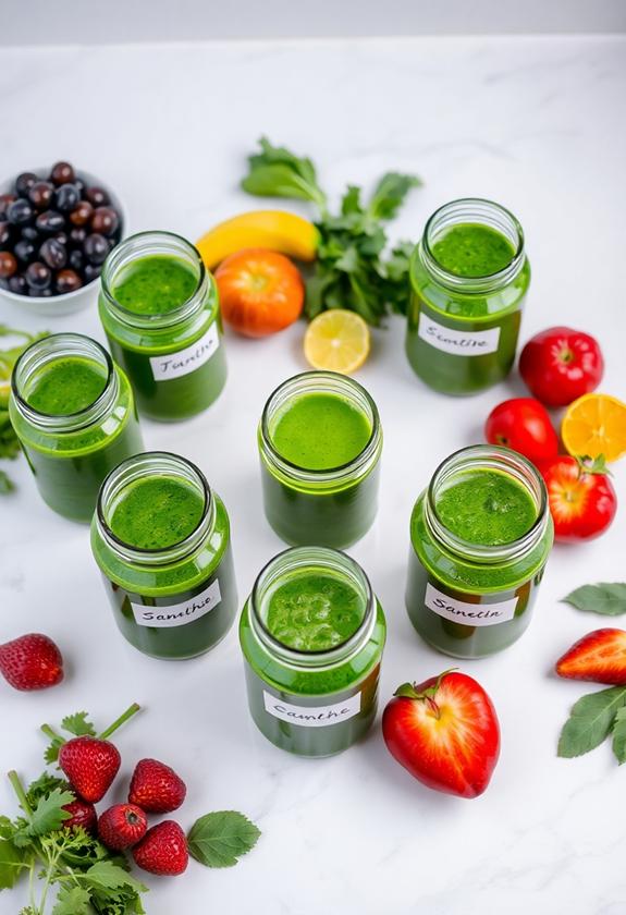 weekly smoothie planning guide