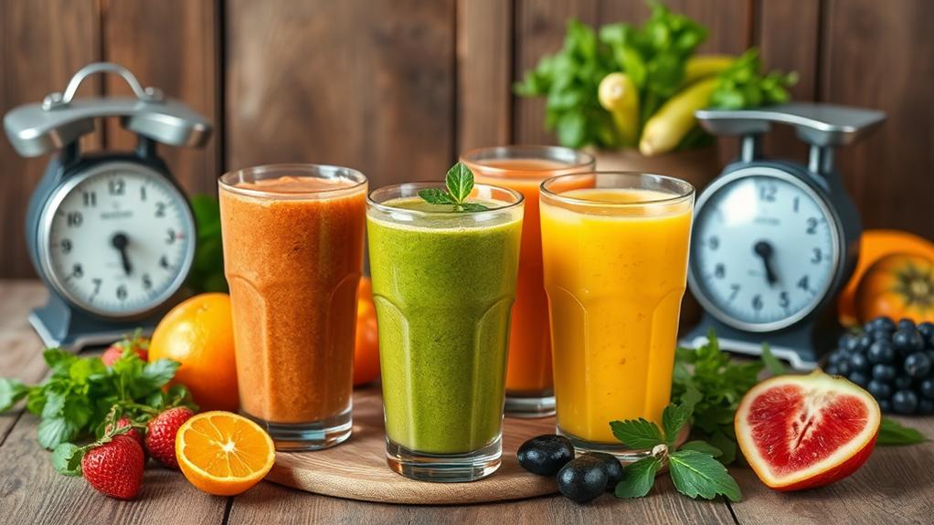 weight loss smoothie challenges