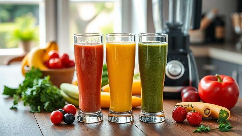 weight loss smoothie schedule