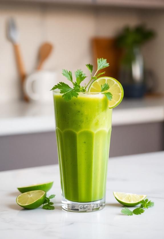zesty cilantro lime flavor